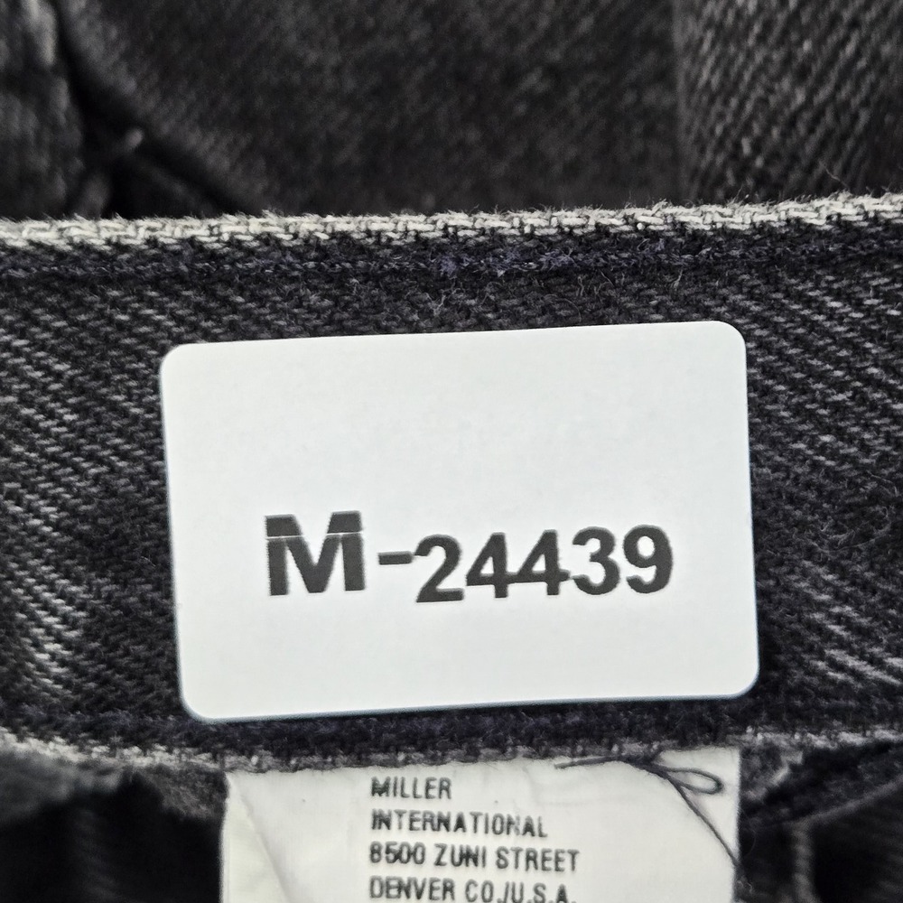VINTAGE Rockies Women Jeans 29/9 X 36 Black Denim Western 36" Inseam Y2K - Picture 2 of 12